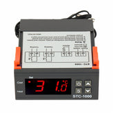 STC-1000 Aquarium Incubation Seafood Machine Electronics Number Microcomputer Temperature Controller Switch, 12V